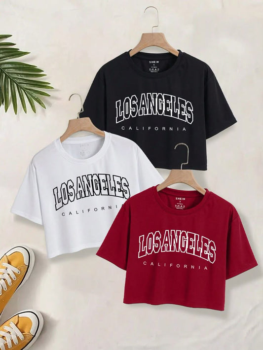 Pack Of 3 Crop Tops 001