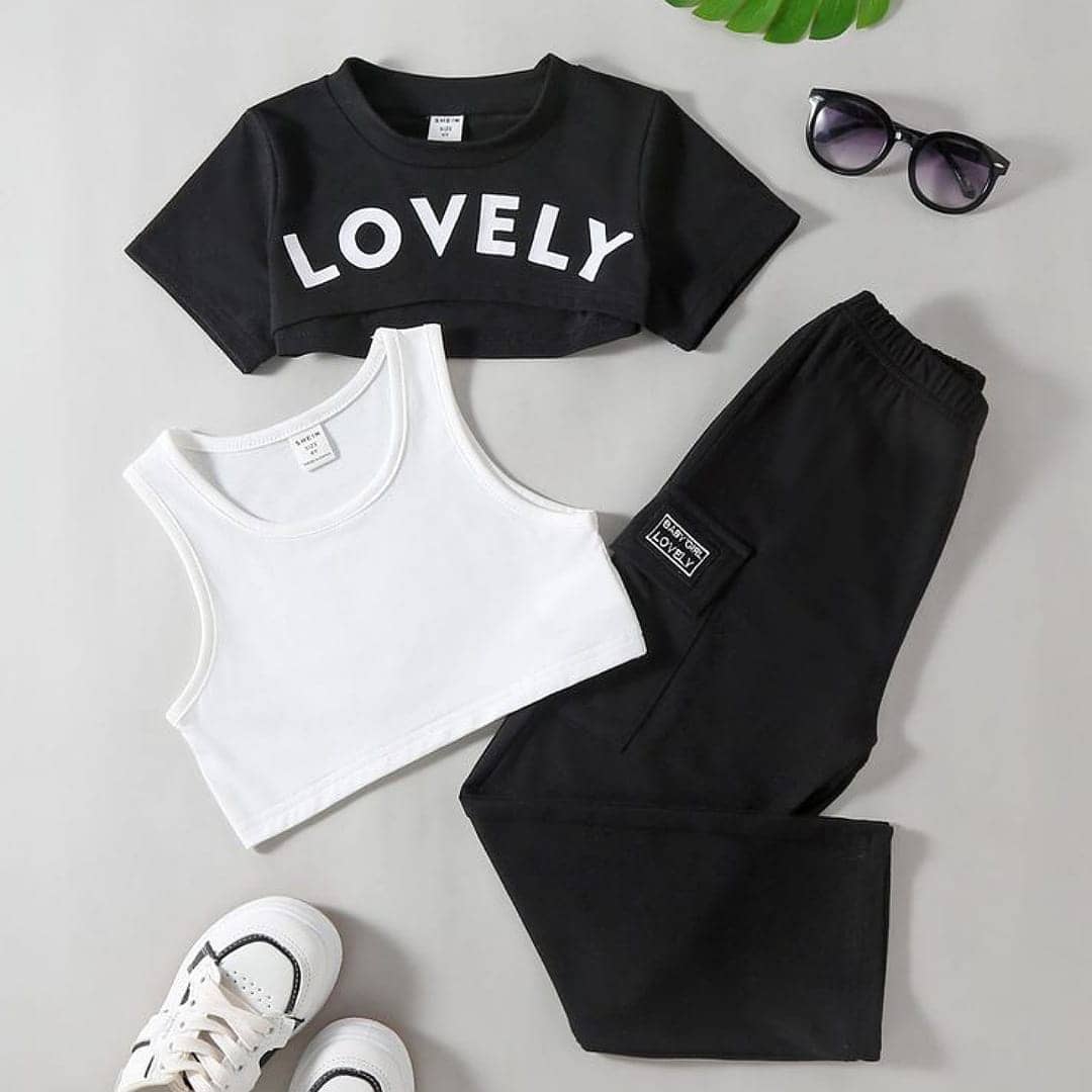 Lovely 3 Pc Tracksuit