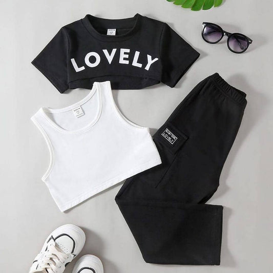 Lovely 3 Pc Tracksuit
