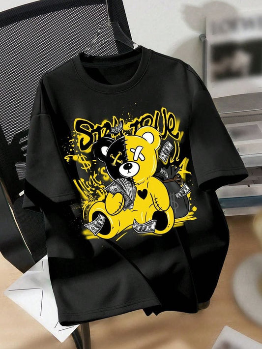 Bear Drop Shoulder Tee